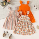 Vestido de Manga Corta Luxeira