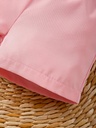 Short de Cintura Elástica y Lazo Luxeira