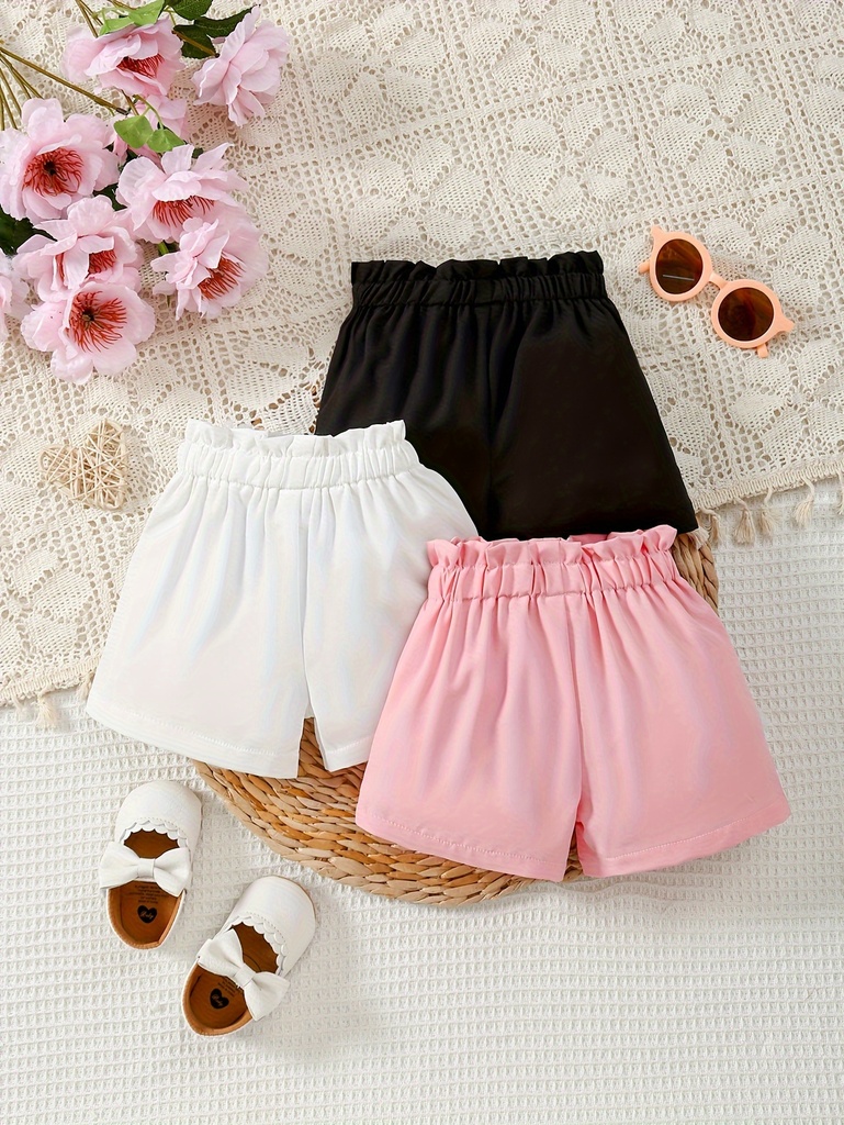 Short de Cintura Elástica y Lazo Luxeira