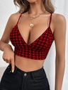 Top con Escote en V y Espalda Sexy Luxeira