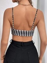 Top con Escote en V y Espalda Sexy Luxeira