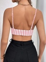 Top con Escote en V y Espalda Sexy Luxeira