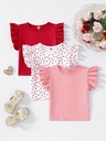 Blusa con Ribete de Aleteo Luxeira