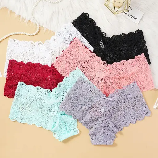 Panty Floral Lace Sensation Luxeira