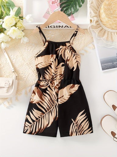 Enterizo con Estampado de Flores Luxeira