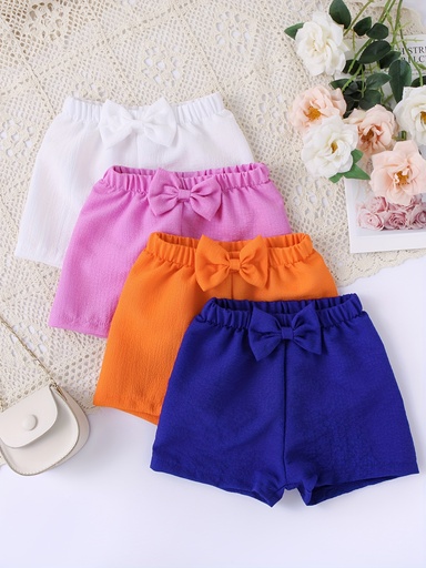 Short con Cintura Elástica y Moño Luxeira