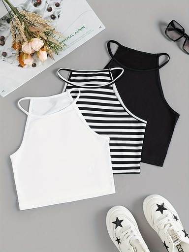 Top Casual de Tirantes Finos Luxeira