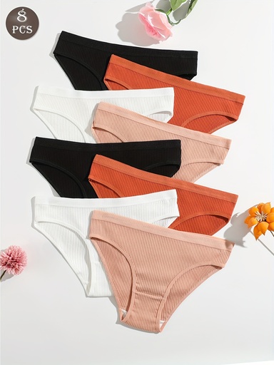 Panty Transpirable, Elástico y con Detalle Acanalado Luxeira