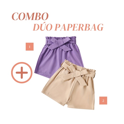 Combo Dúo Paperbag